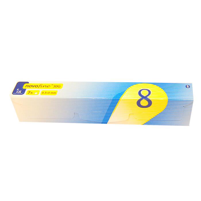 Pen needles NOVO FINE NOVOFINE 30 G 0,3 x 8mm 7 pieces Packaging status original