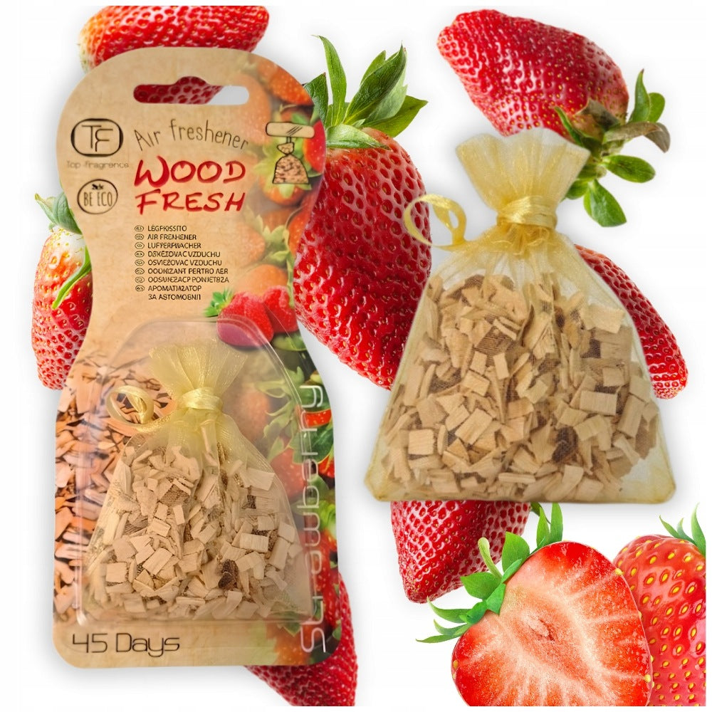 Pendant Car Scent Bag Strawberry 60 days