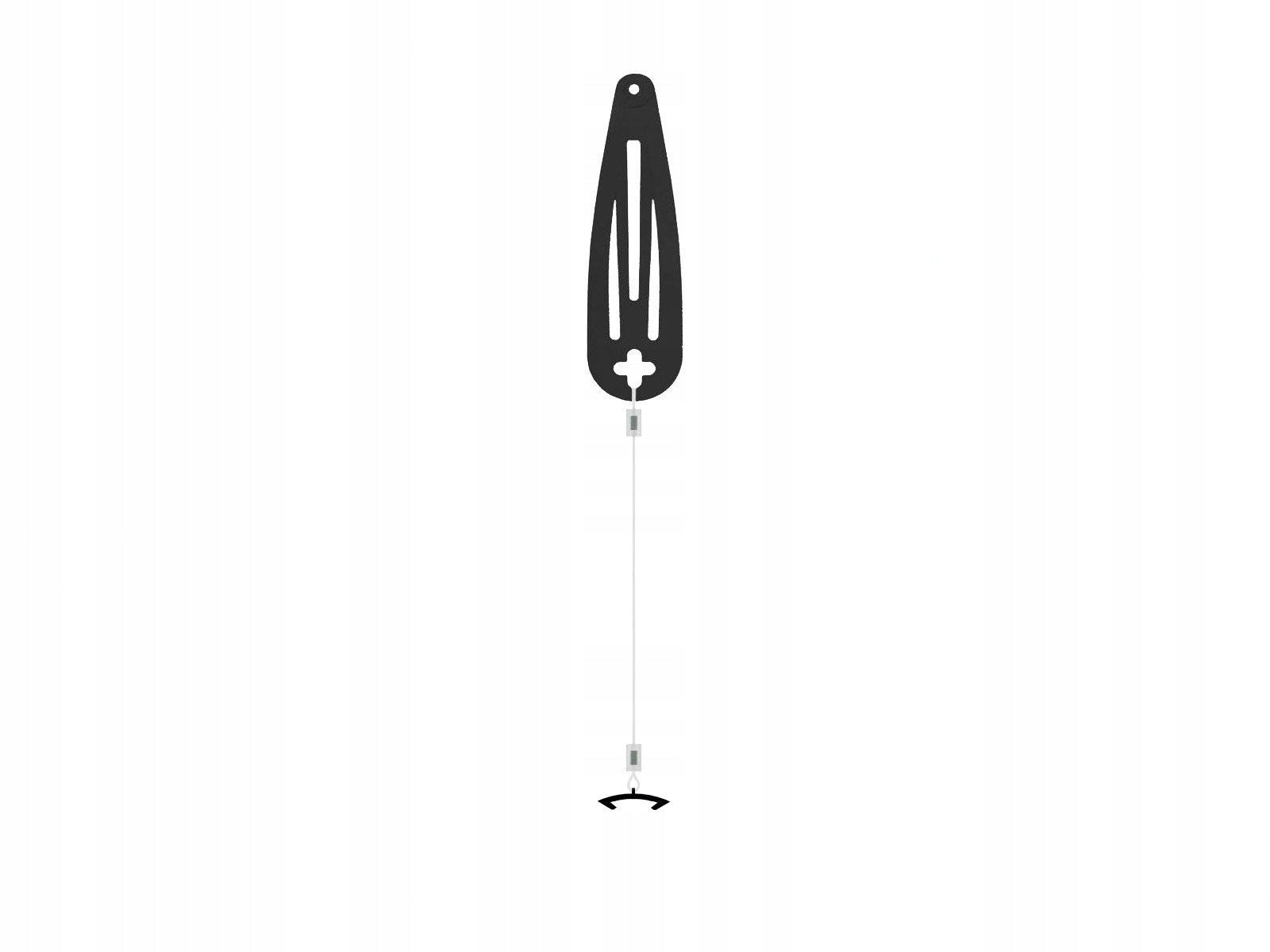 Pendant for processor MED-EL Rondo 3 / Samba 2 with hair clip black