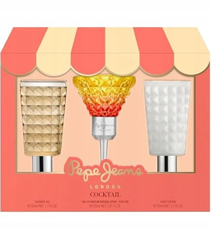Pepe Jeans Cocktail For Her set EDT 30 ml + gel 50ml + lotion 50ml