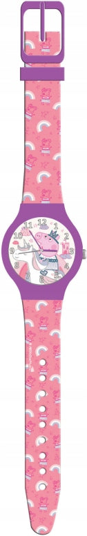 Peppa Pig Analog watch in a can Brand Pulio