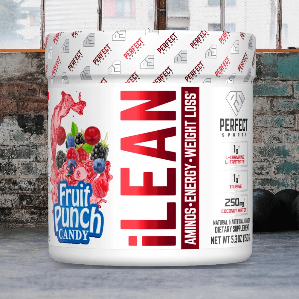 Perfect Sports iLean Aminos + Energy + Weight Loss (150g) Fruit Punch Expiration date at least 3 months from the date of purchase
