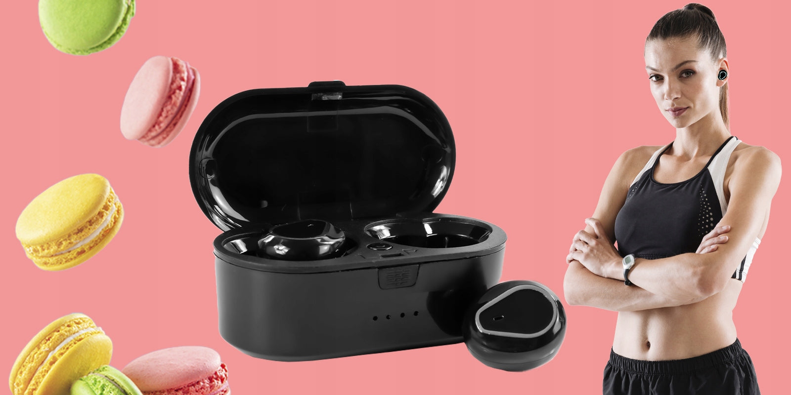 Perfect gift idea for baby teen HEADPHONES WITH CHARGING CASE Packaging status original