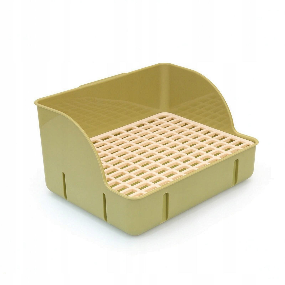 Perforated Rabbit Litter Tray with Grid Sturdy Rabbit Plastic Bottom Gri C Packaging status original