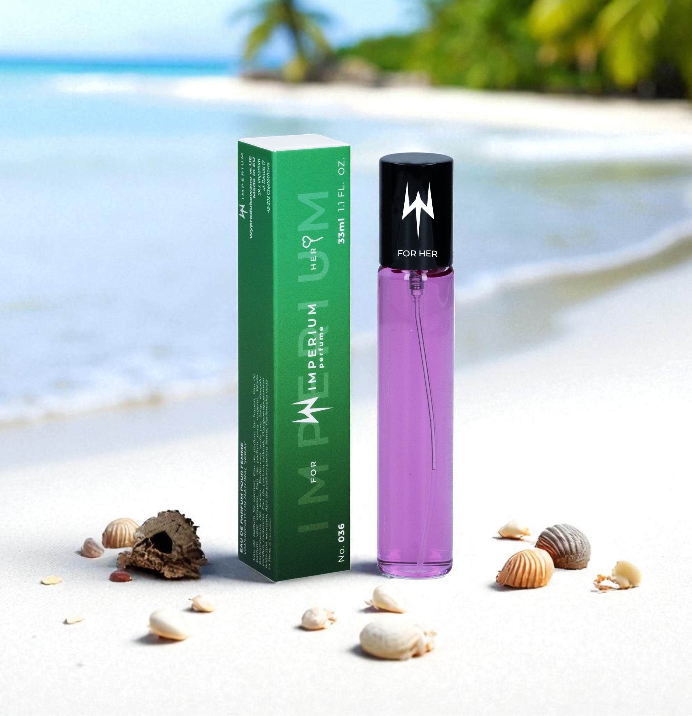 Perfume 33 ml Imperium nr.036 "Eufhoria Woman" Durable Women's Fragrance Packaging status original