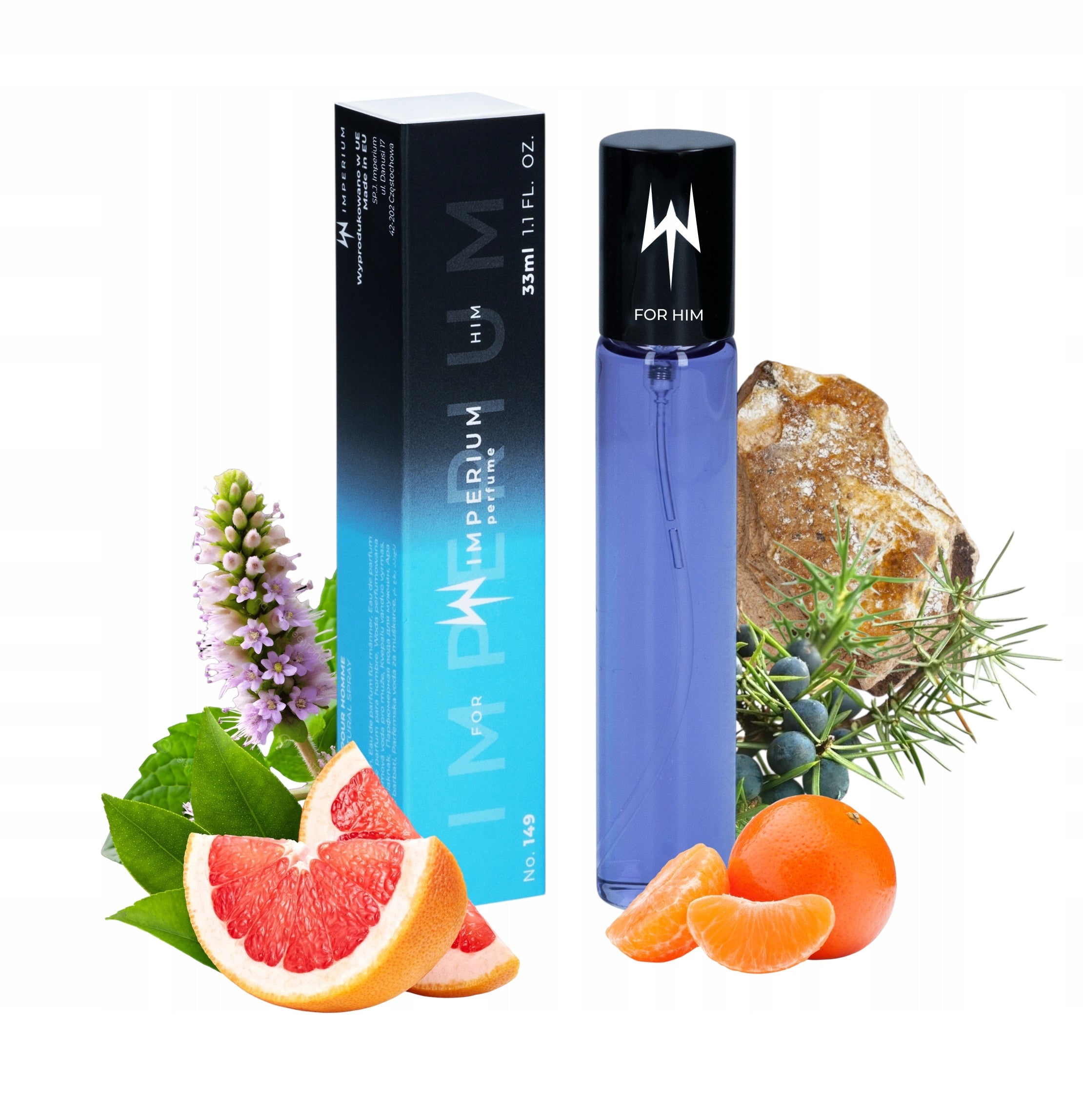Perfume 33 ml Imperium nr.149 "Invistus" Durable Male Compact Size