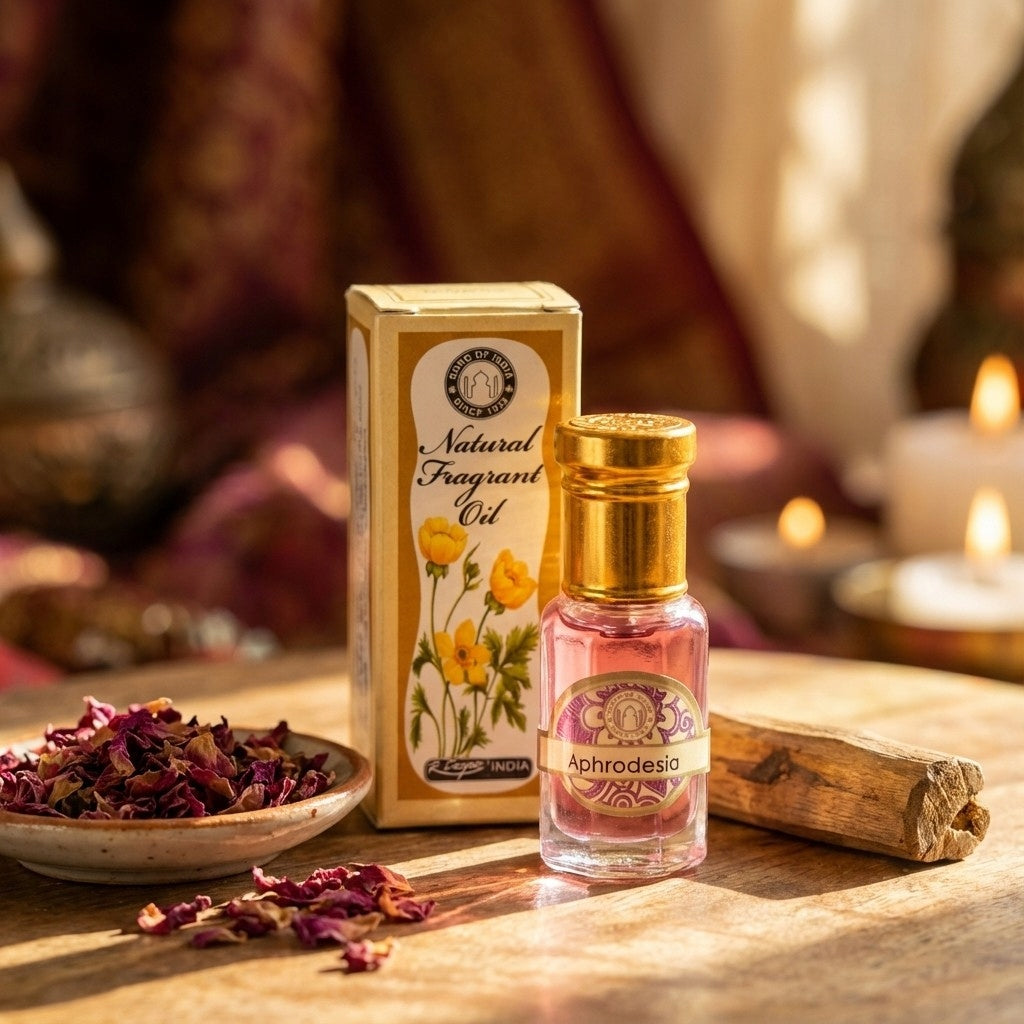 Perfume In Oil Aphrodesia Natural Aphrodisiac Roll 5 ml Song of India Packaging status original