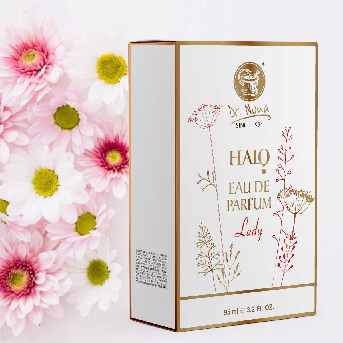 Perfume LADY 100 ml - Dr Nona - classic floral aroma for a good mood