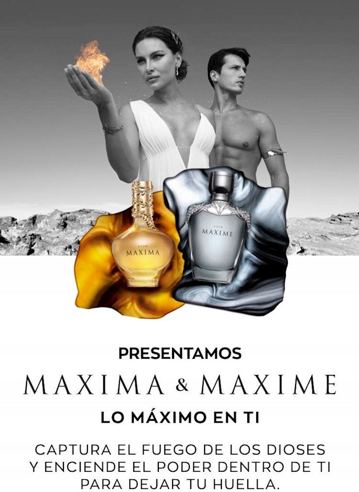 Perfume Maxima Eau de Parfum 10ml Avon Packaging status original