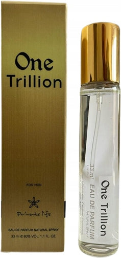 Perfume One Trillion for Men 33ml. EDP Private Life Perfumed Water Brand Private Life