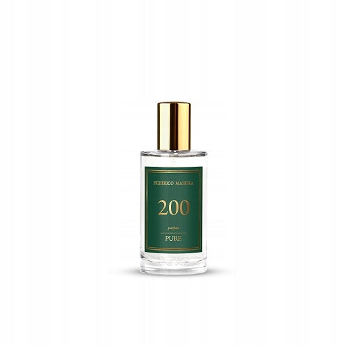 Perfume Unisex FM 200 PURE 20% 50ml Woody Pepper Suede Sage Vanilla