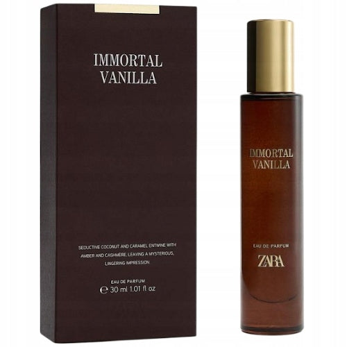 Perfume Zara Immortal Vanilla Eau De Perfume 30ml Original BEAUTIFUL