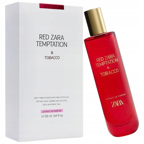 Perfume Zara Red Temptation Tabacco Extrait De Perfume 50ml Original