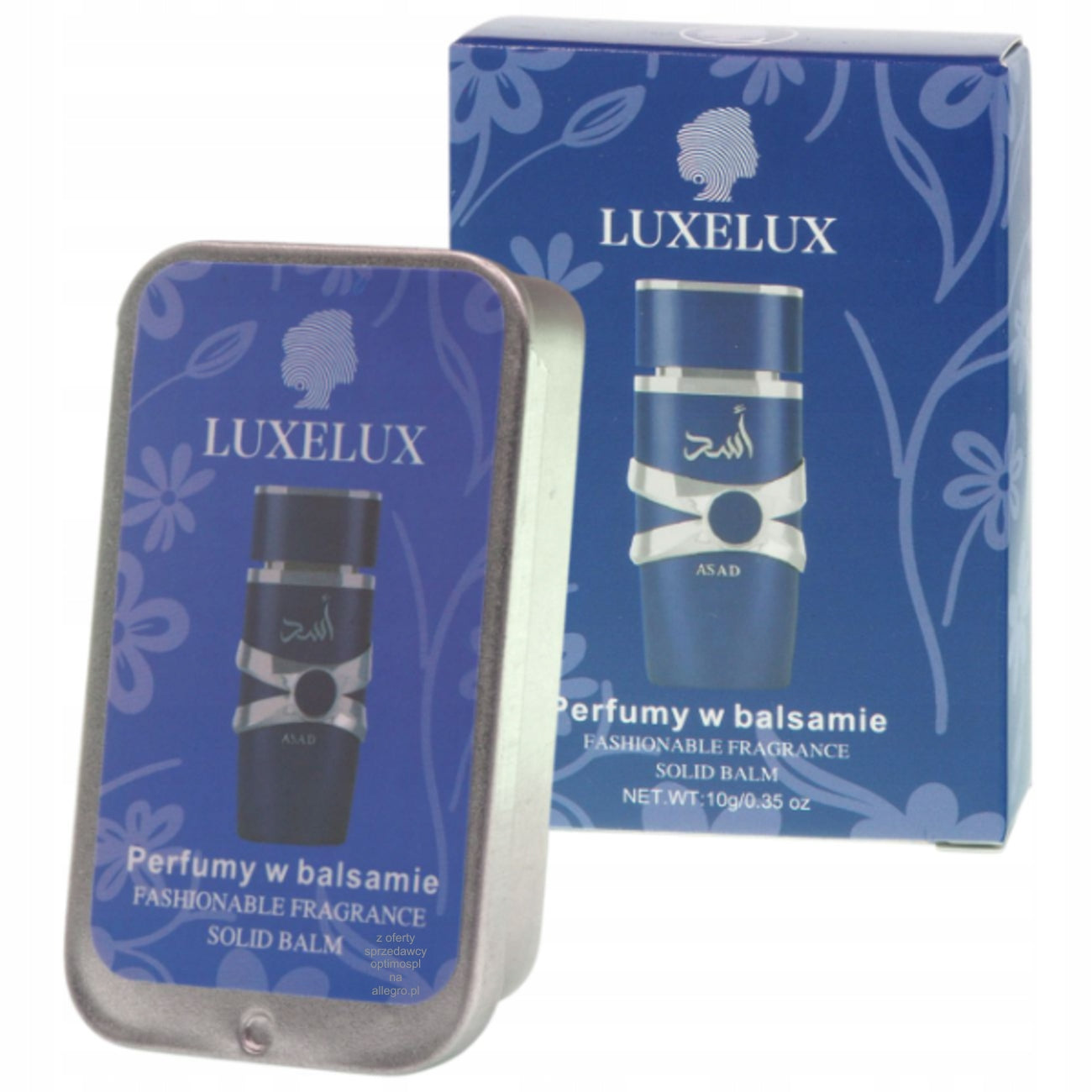 Perfume in lotion Arabic fragrance note 10g Luxelux male