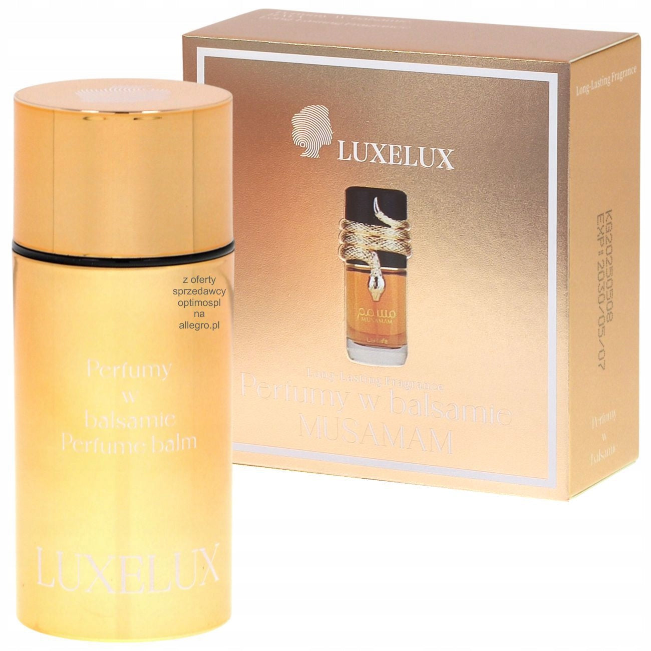 Perfume in lotion Musamam 5.8g Luxelux EAN (GTIN) 6973027274300
