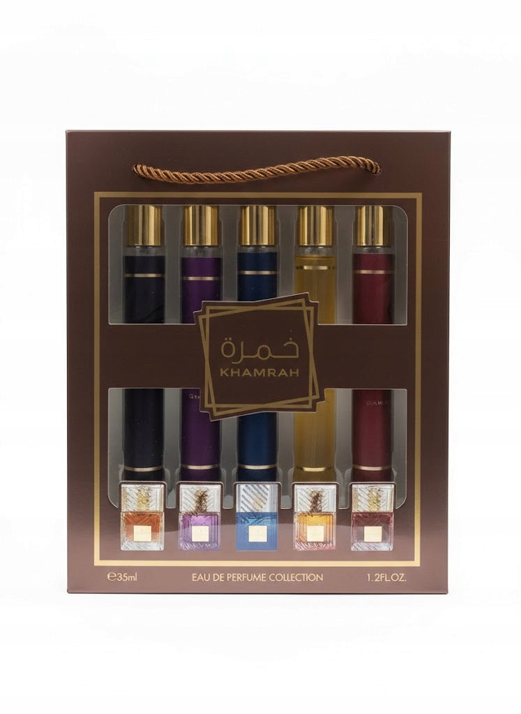 Perfume set 5x35 ml inspiration MYSTICAL unisex for her and him