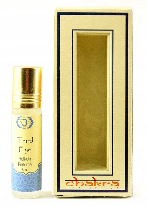 Perfumed oil for 6 chakra THIRD EYE 8ml Song of India