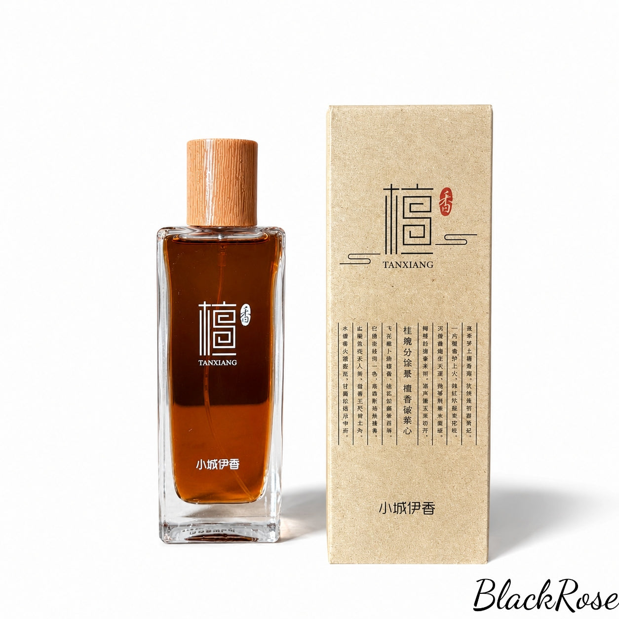 Perfumy Męskie 50 ml EDP Trwałe Drzewno-Orientalne BlackRose TanXiang Packaging status original