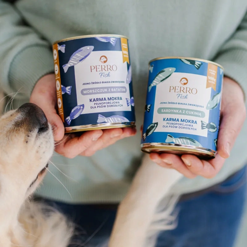 Perro Sardine with Zucchini 400 g monoprotein wet food for adult dogs Manufacturer code 5907173295828
