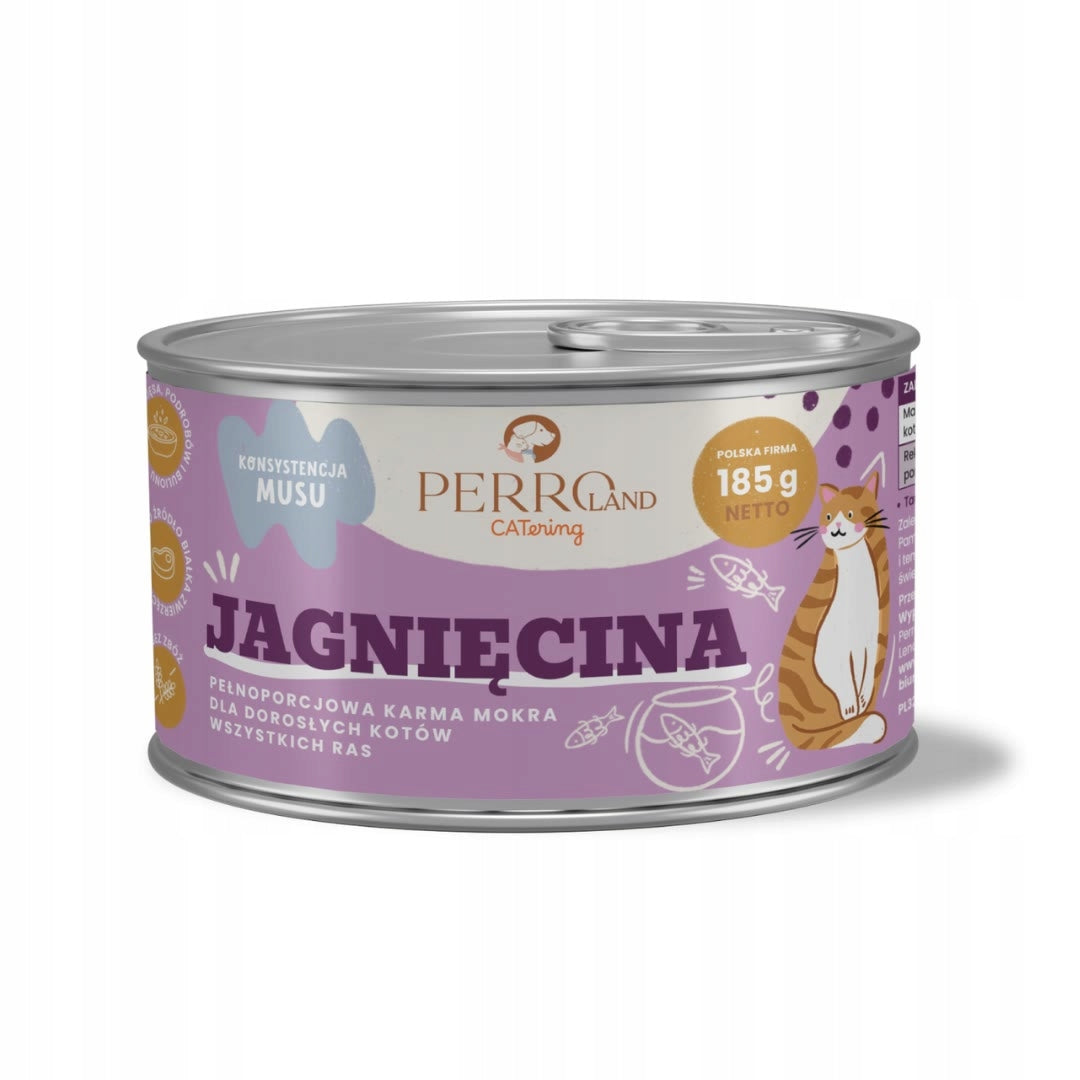 Perro wet food lamb 0,185 kg
