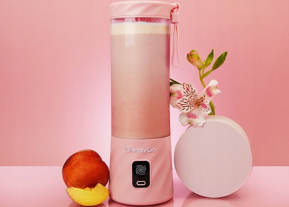 Personal Blender BLENDYGO 3 Pink Wireless Dominant color pink