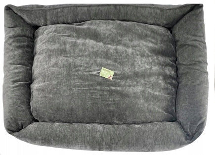 Pet Dog Bed Couch Sun Lounger Bed Playpen 120x90 Dark Grey