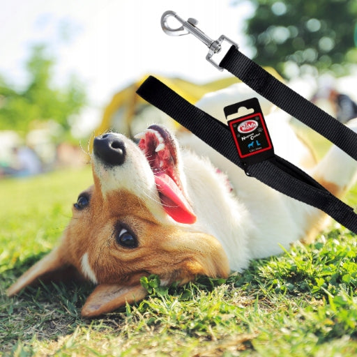 Pet Nova Dog Leash for Small and Large Dogs 4-20kg Black 120cmx2cm Packaging status original