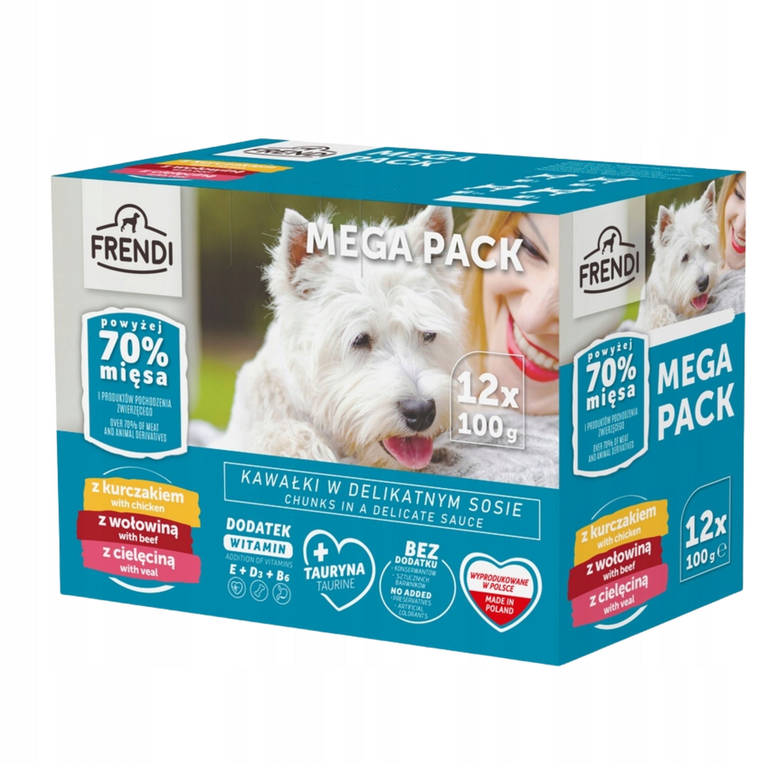 Pet Republic Frendi Mix of Flavours Wet Dog Food 12x100g