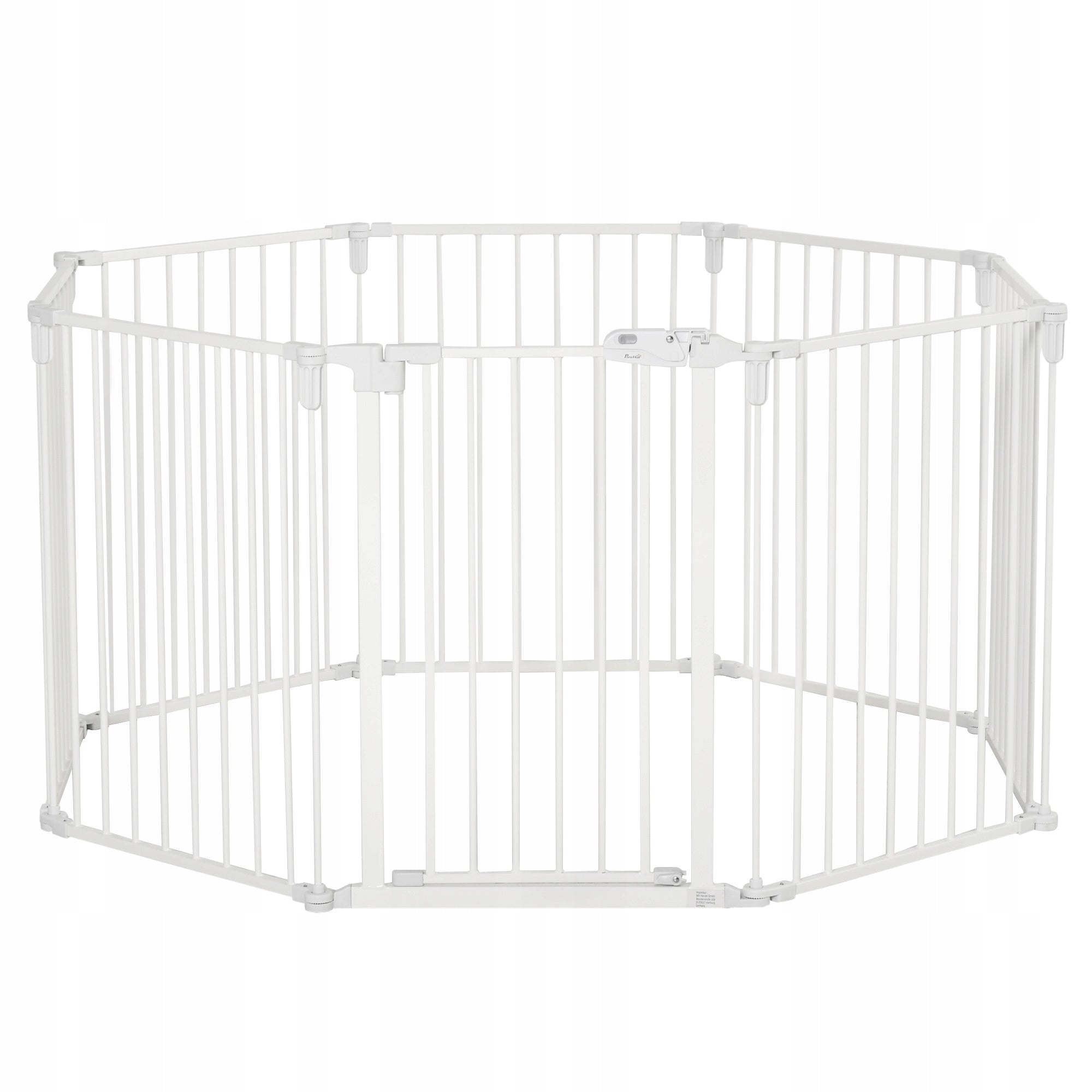 Pet Safety Gate 8-Piece Playpen Fence Fireplace Christmas Tree