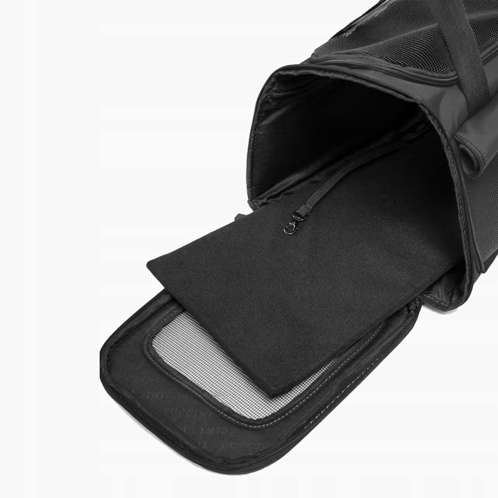 Pet Transporter PUCCINI BP50251 1 Black Material for embroidery