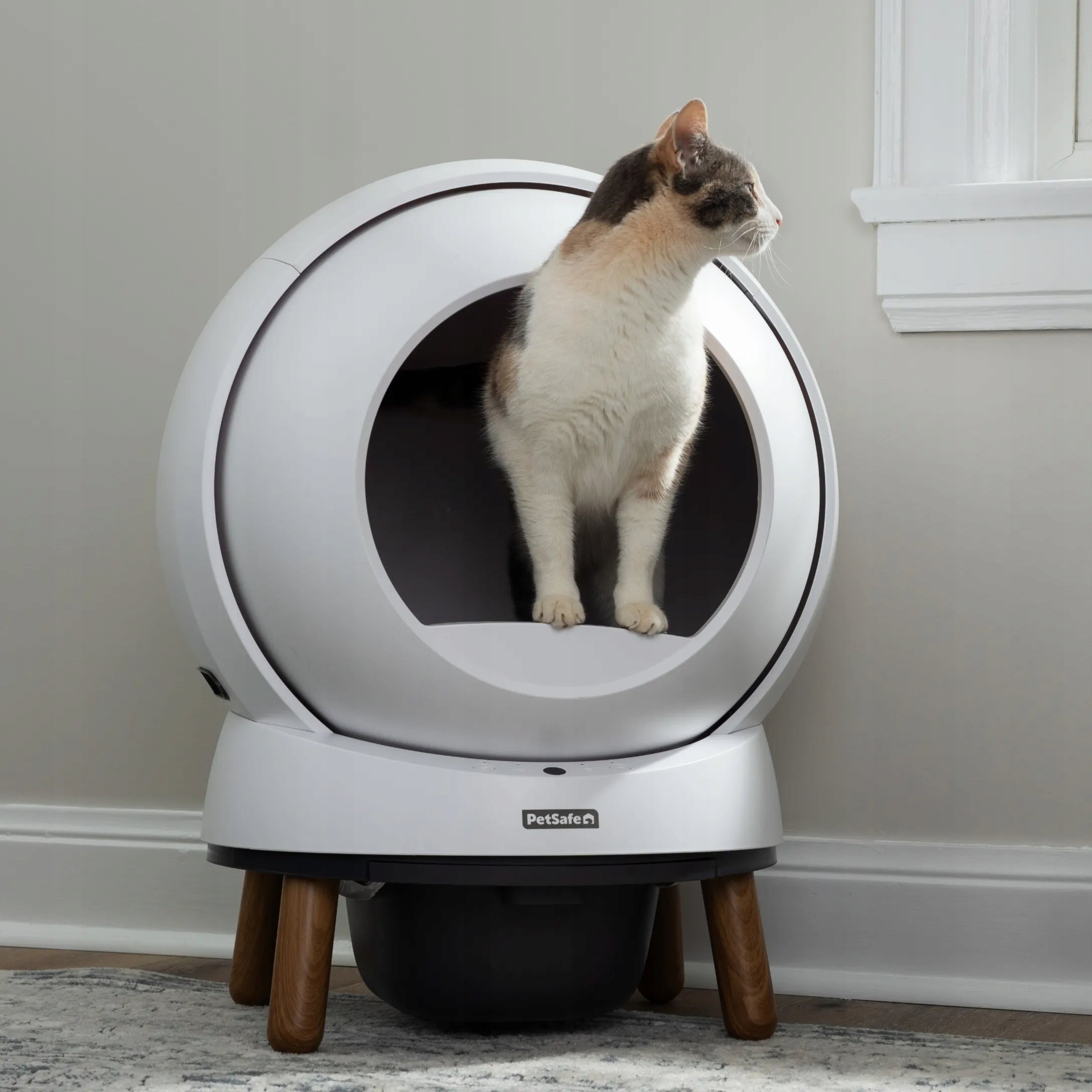 PetSafe SmartSpin Litter Box self-cleaning litter box for cat, app Trade name KUWETA SAMOCZYSZCZĄCA