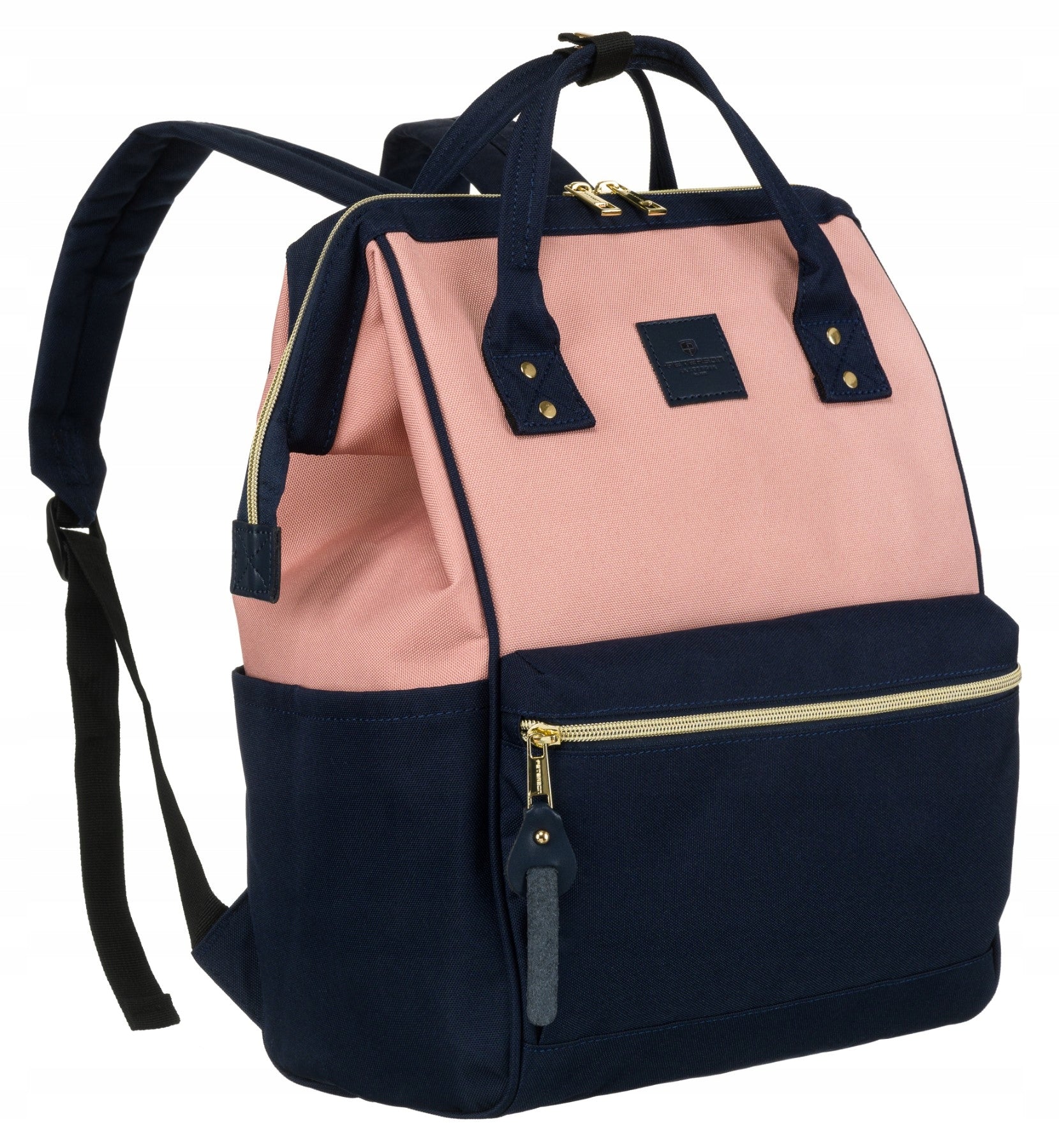 Peterson city backpack PTN ALFA NAVY+PINK pink