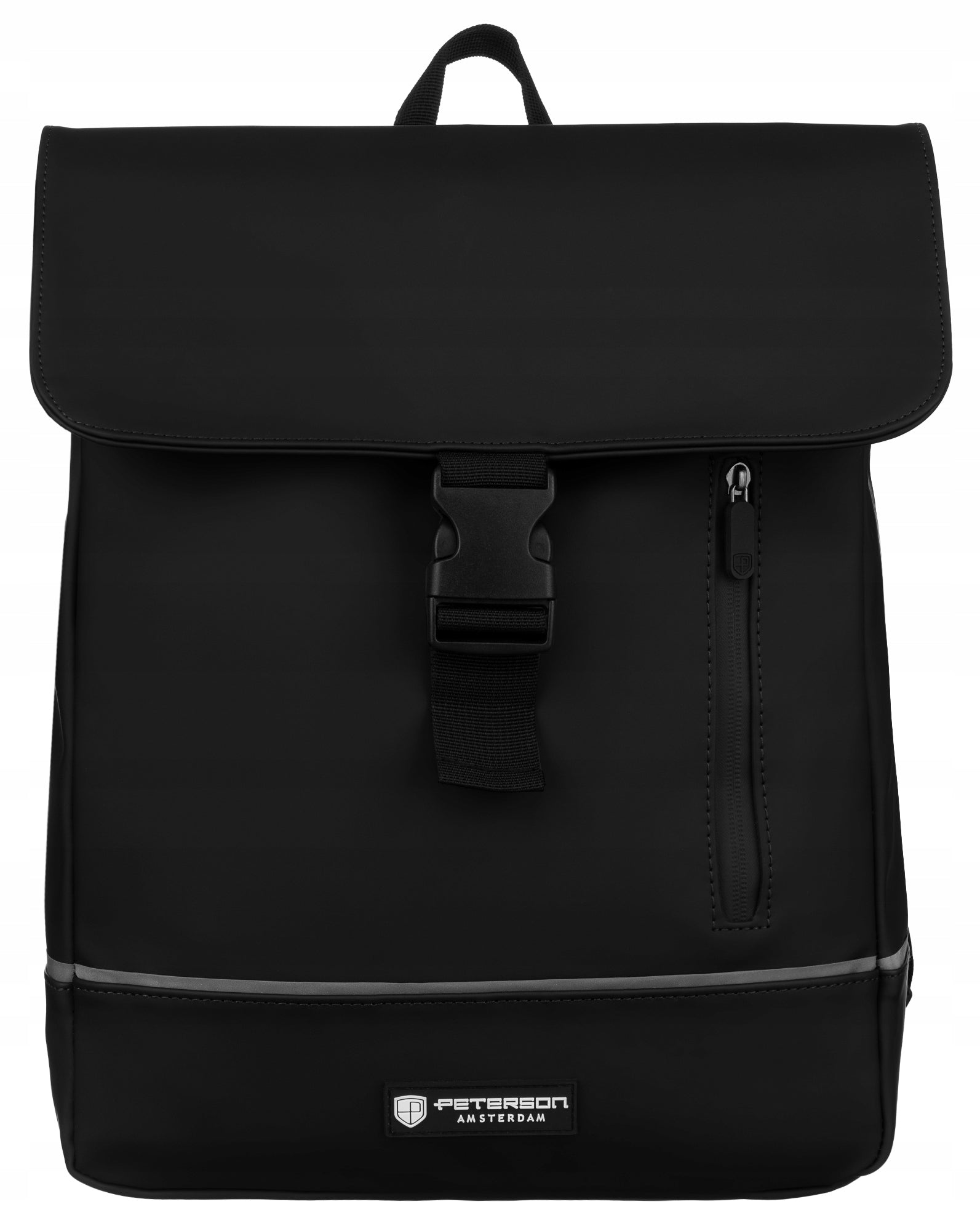 Peterson women's backpack stylish roomy solid fashionable for laptop + case Packaging status original