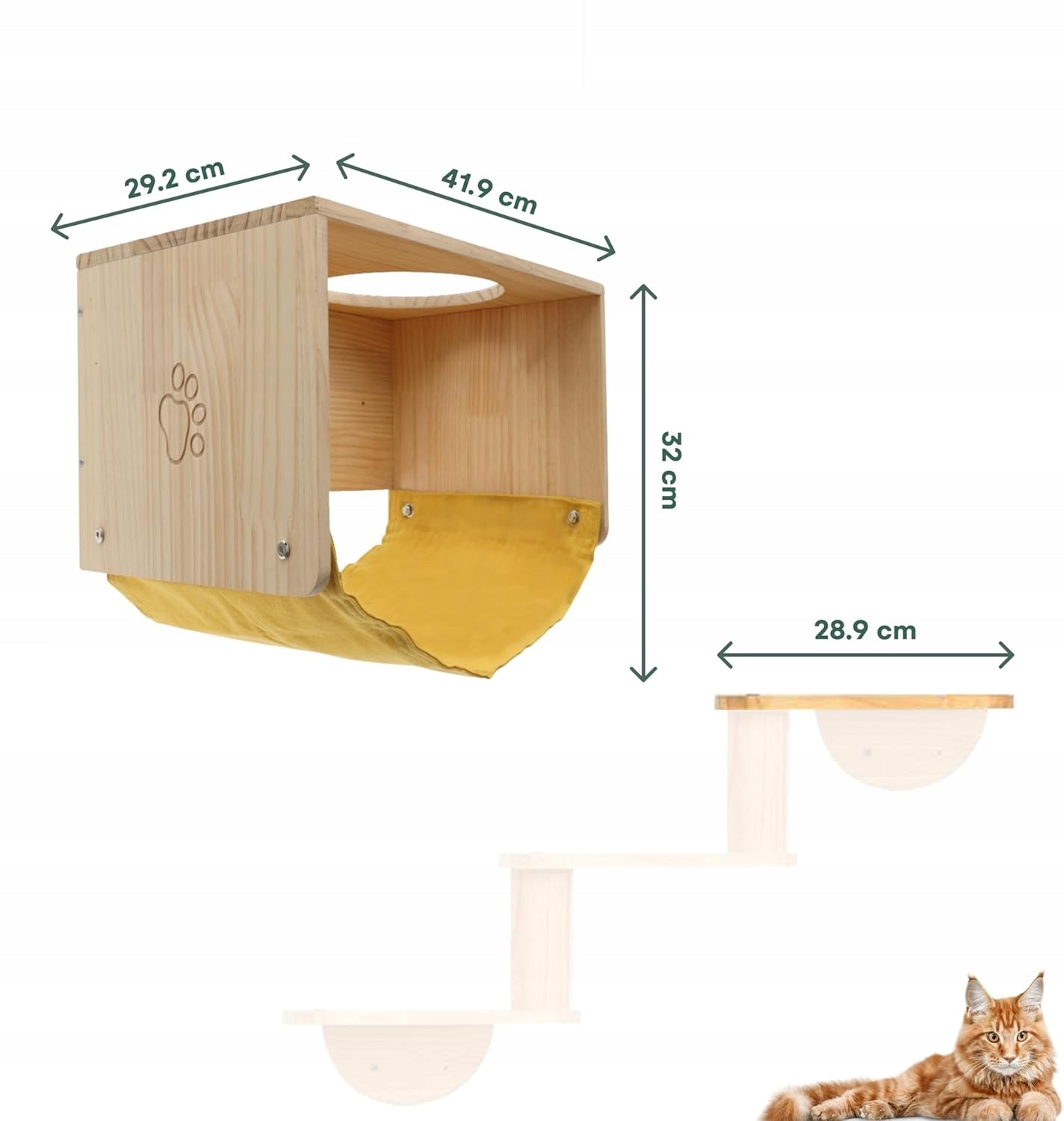 Pfotenolymp Ladder Cat Climbing Wall with Ladder Manufacturer code 4510034