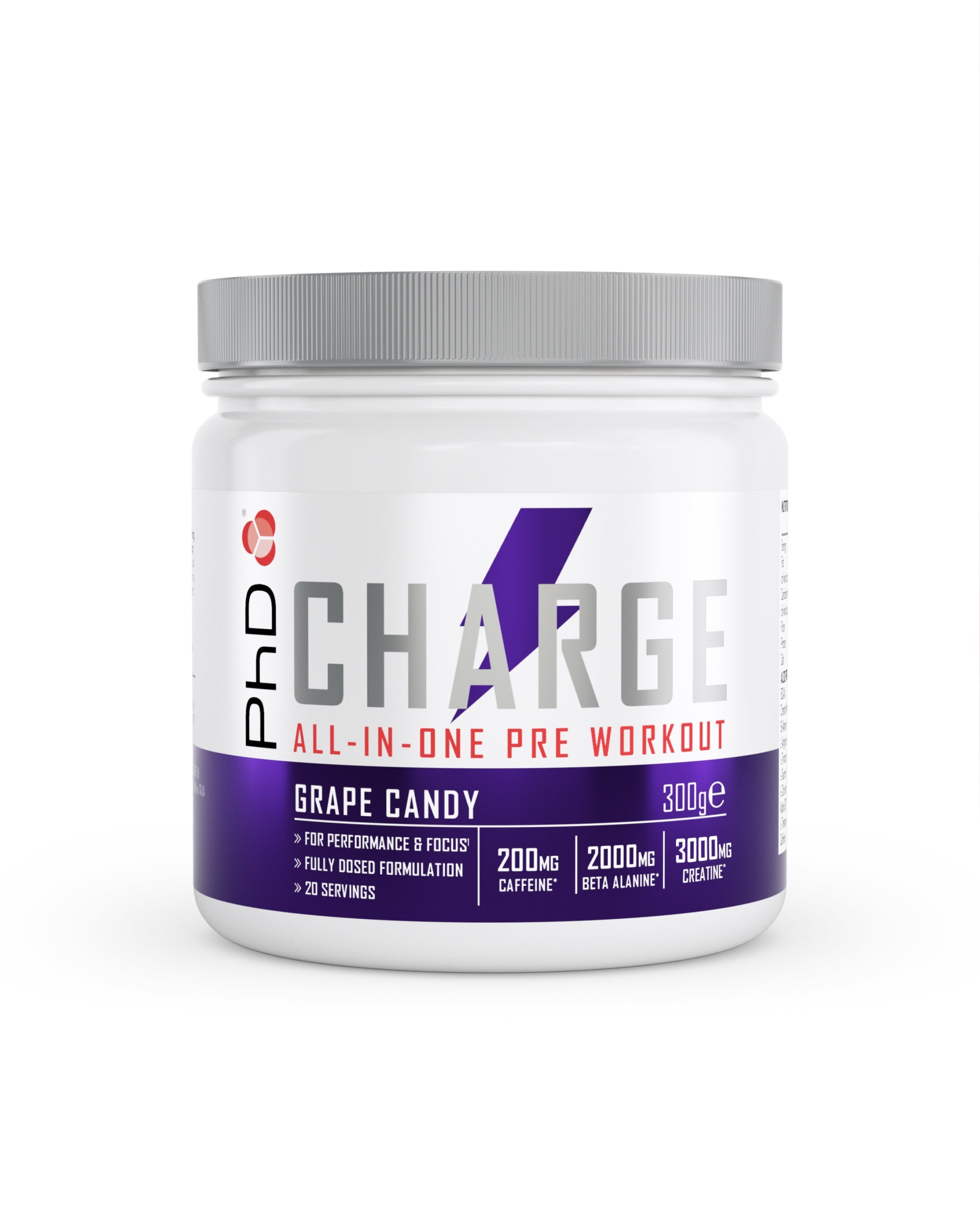 PhD Charge Grape Candy 300g