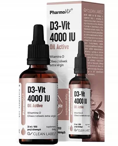 PharmoVit D3-Vit 4000 IU drops 30 ml