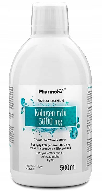 PharmoVit FISH COLLAGEN 5000mg HYALURONIC ACID Biotin JOINTS BONES