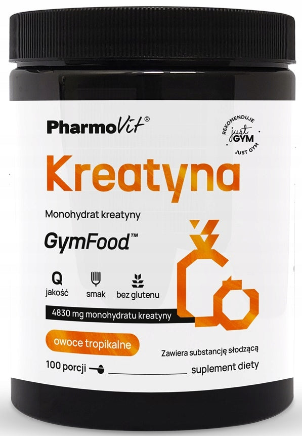 Pharmovit Creatine monohydrate 500g taste tropical fruits