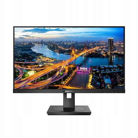 Philips 245B1 23.8" QHD IPS Monitor with Pivot, HDMI, DVI, DP, 75Hz