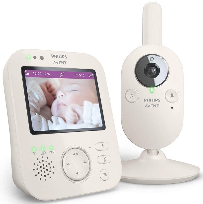 Philips AVENT SCD891/26 baby monitor with camera display 3,5 inch