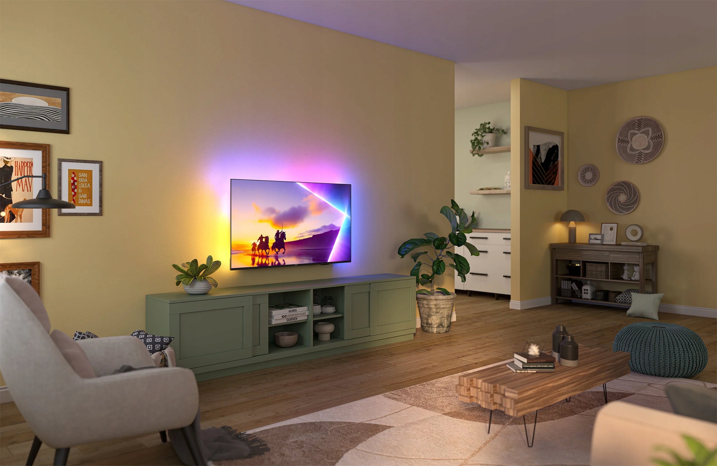 Philips Ambilight 4K QLED TV 43" 43PUS8510 Manufacturer code 43PUS8510