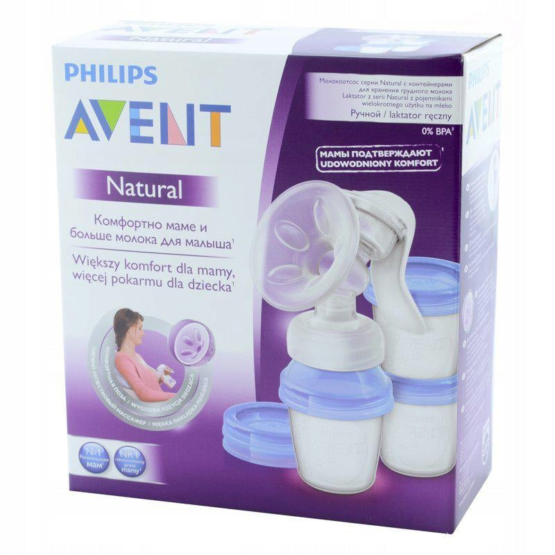 Philips Avent SCF330/13, manual breast pump Color transparent