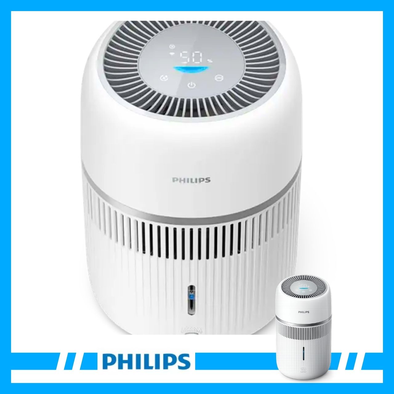Philips Evaporative Air Humidifier HU4210/04 NanoCloud 3,5l Wi-Fi Dominant color white