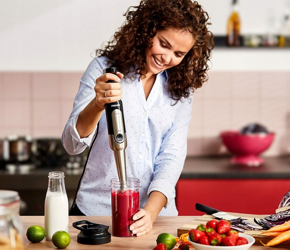 Philips HR2652/90 Zoodler Viva Collection 800W Smoothie Hand Blender Brand Philips