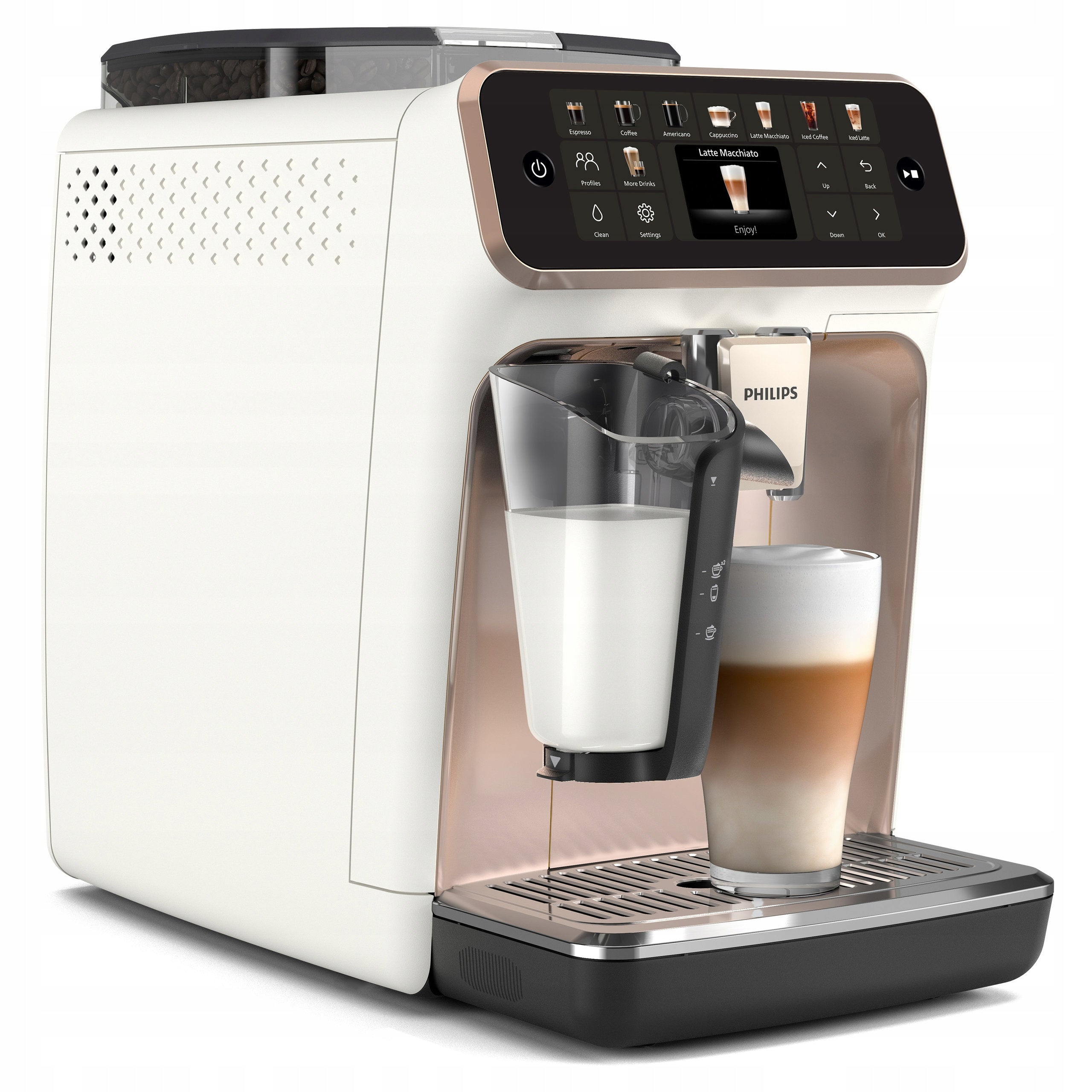 Philips Series 5500 Fully Automatic Coffee Maker Manufacturer code 2419,87