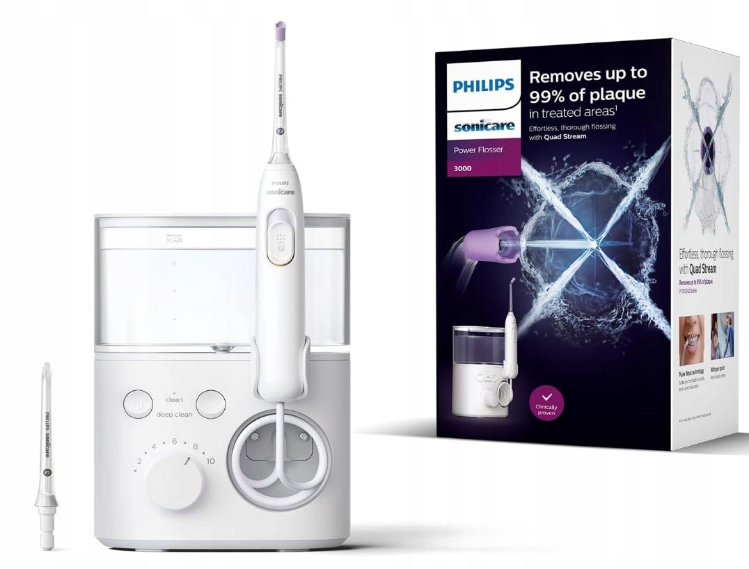 Philips Sonicare Power Flosser 3000 HX3711/20 irrigator white