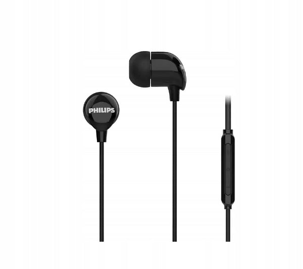 Philips TAE2146BK USB-C Earbuds with Microphone Wired Black Packaging status original