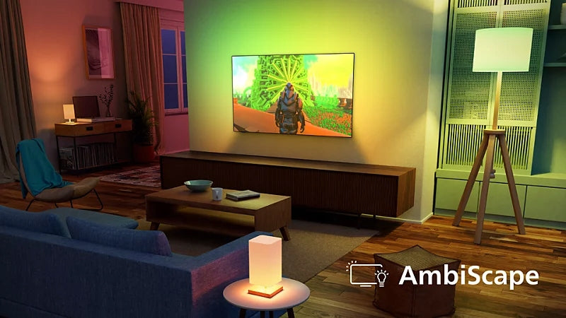 Philips The One 4K Ambilight QLED TV 120 Hz 50" 50PQS9001 Brand Philips