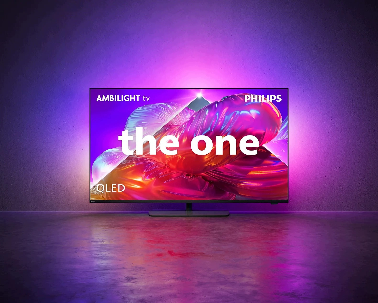 Philips The One 4K Ambilight QLED TV 120 Hz 50" 50PQS9001 Packaging status original