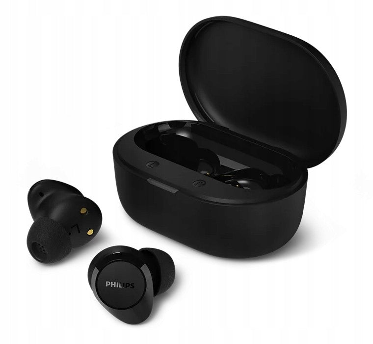 Philips True Wireless Headphones Dynamic Bass TAT1300BK